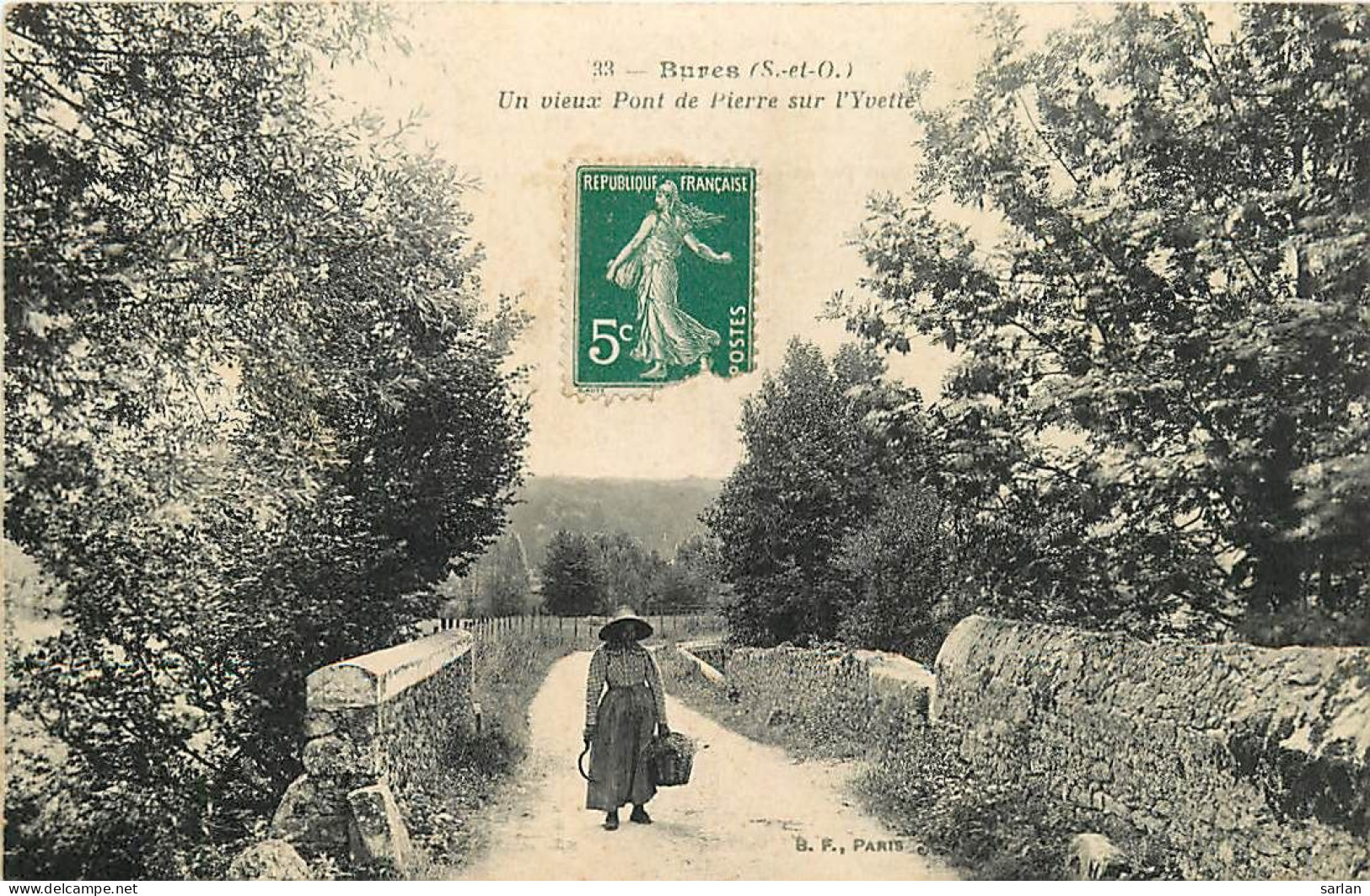 91 / BURES / Vieux Pont De Pierre Sur L'Yvette / * 515 13 - Bures Sur Yvette