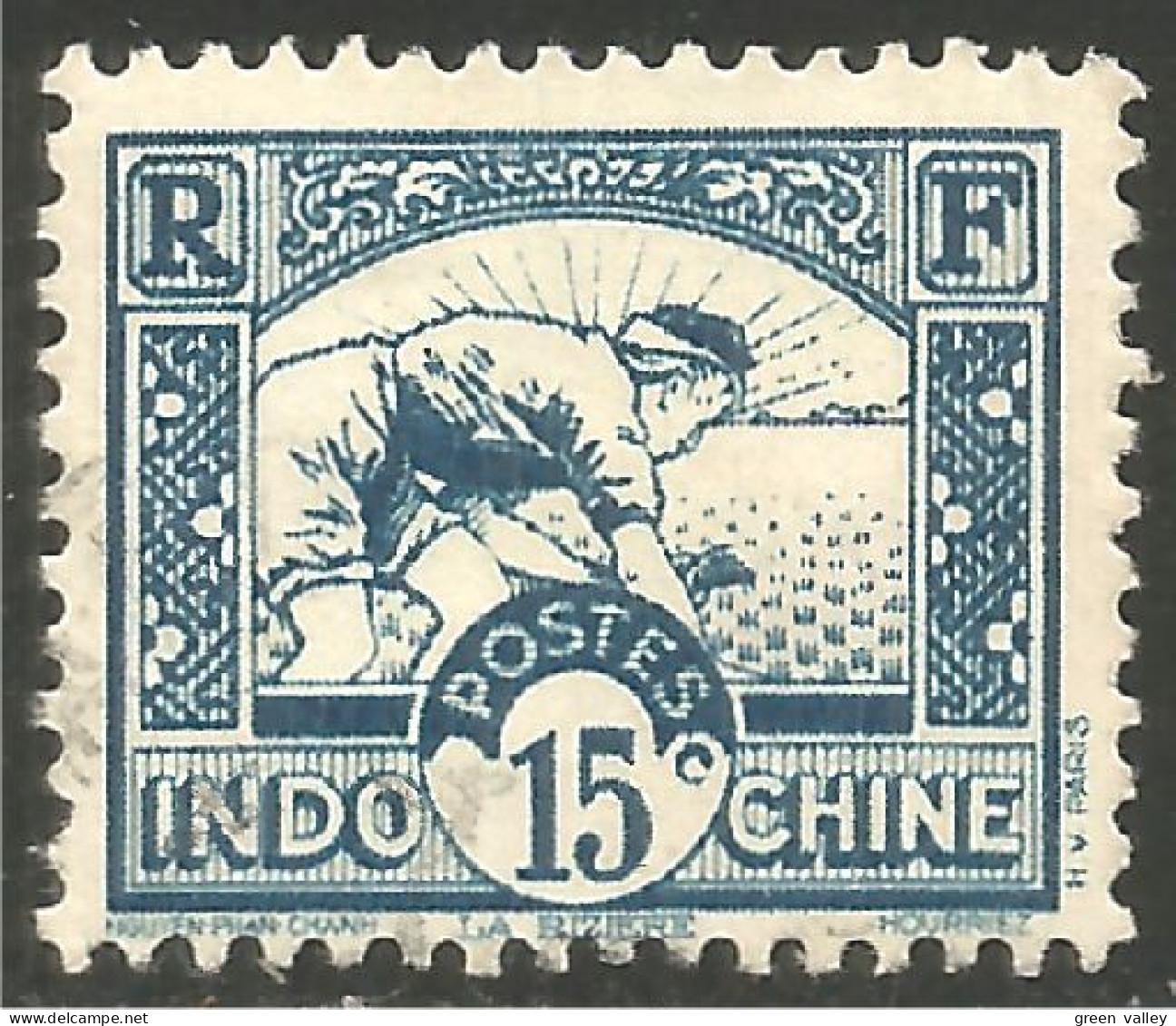 379 Indochine Rizière Riz Rice Food MH * Neuf (f3-CHI-95) - Agriculture