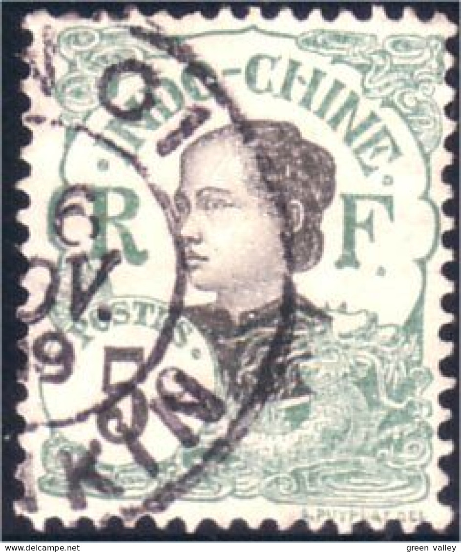 379 Indochine 5c Annamite (f3-CHI-34) - Usati