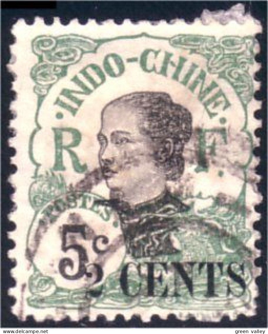 379 Indochine 5c Annamite (f3-CHI-33) - Gebraucht