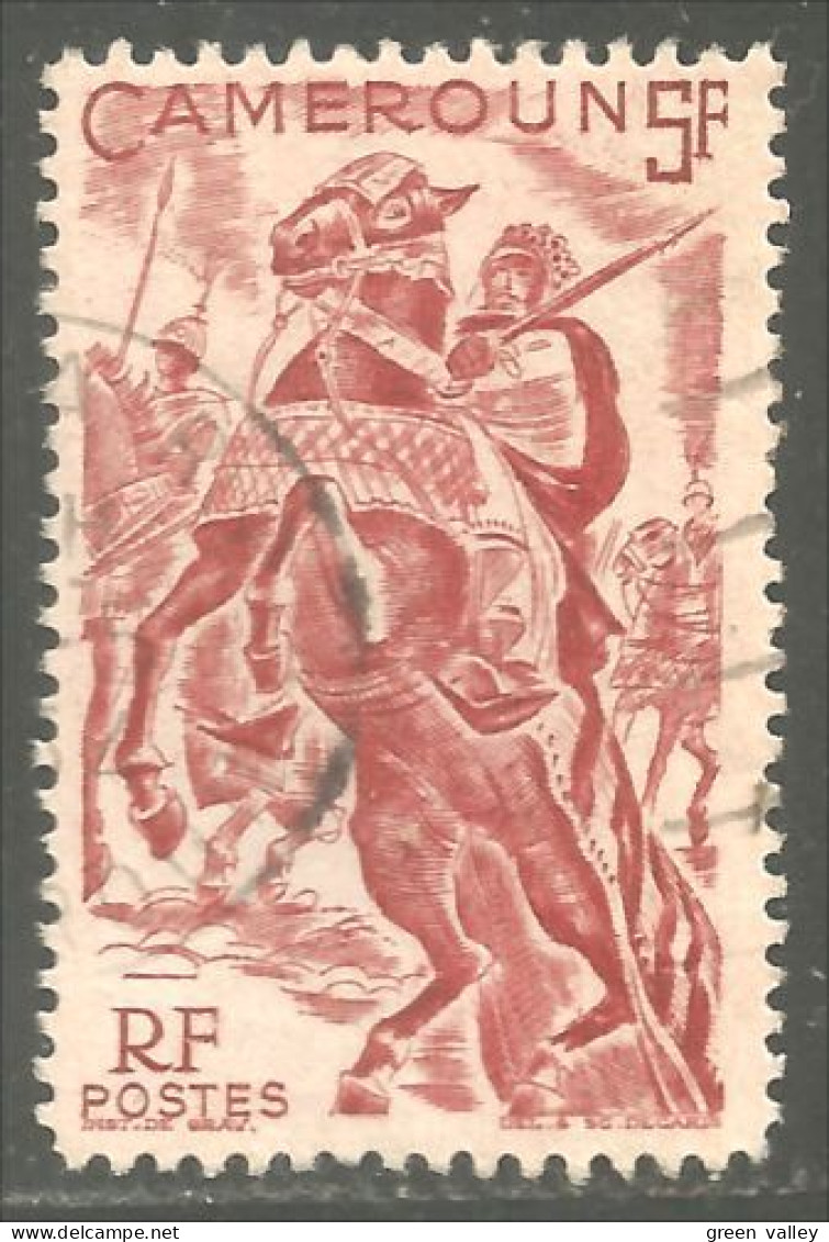 372 AEF Cameroun Cheval Horse Pferd Paard Cavalier (f3-AEF-339e) - Eagles & Birds Of Prey