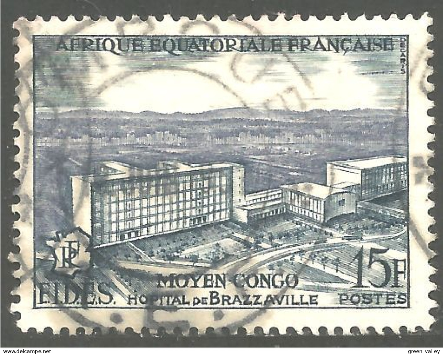 372 AEF Moyen Congo Hopital Brazzaville Hospital (f3-AEF-320) - Médecine