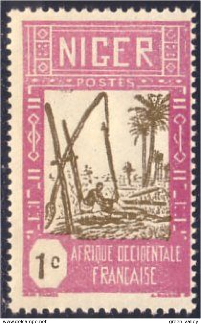 372 AOF Niger 1c Puits Eau Water Well Palmier (f3-AEF-211) - Nuevos