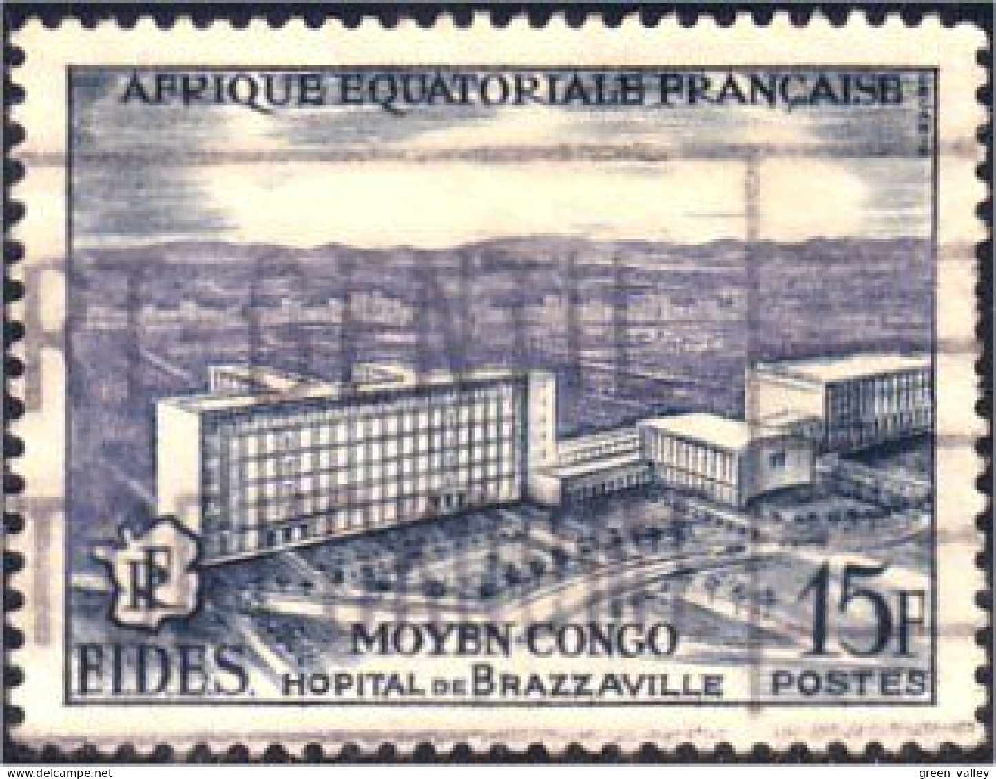 372 AEF Congo Hopital Brazzaville (f3-AEF-171) - Medicina