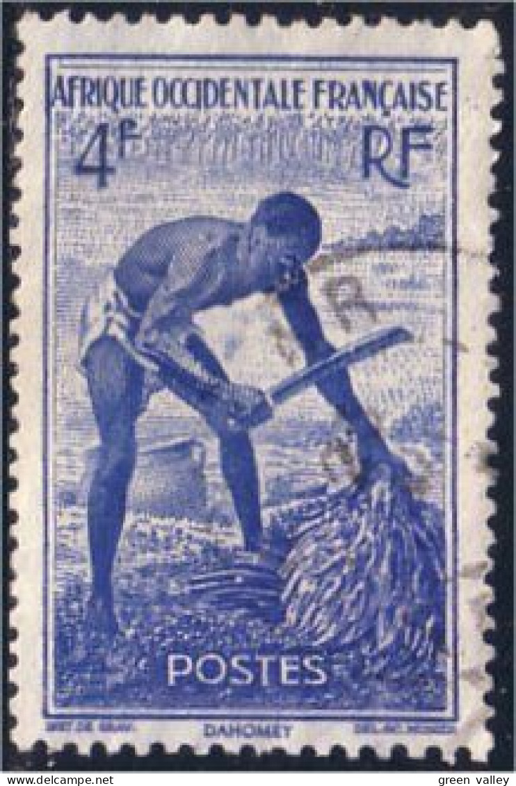 372 AOF Dahomey (f3-AEF-74) - Ongebruikt