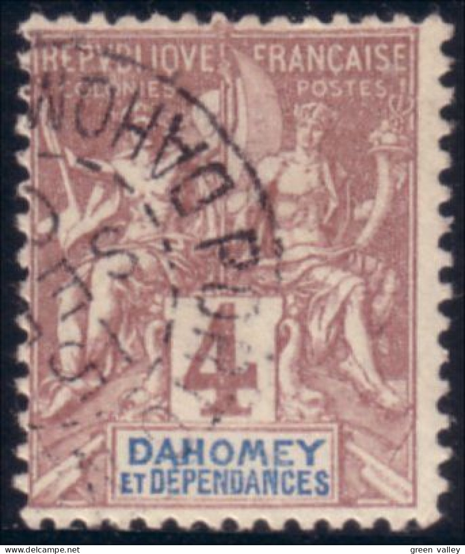 372 AOF 4c 1901 Dahomey (f3-AEF-106) - Nuevos