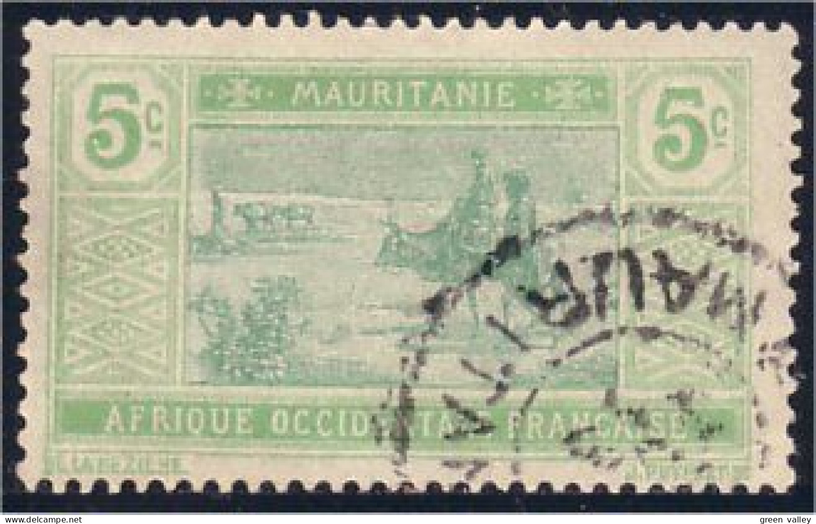 372 AOF Mauritanie 5c Vert (f3-AEF-78) - Ongebruikt