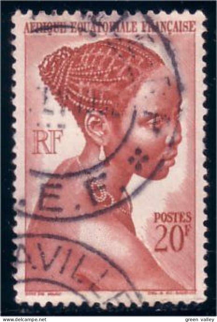 372 AEF Coiffure Hairdress (f3-AEF-44) - Used Stamps