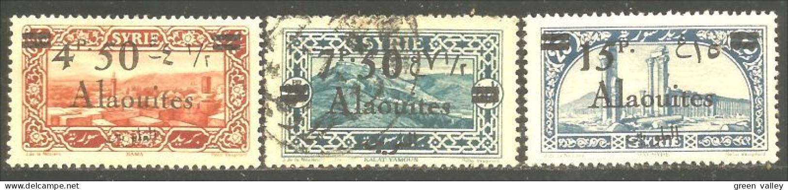 371 Alaouites 1926-28 Syrie Surchargés Cote 16 Euros O/o/* (f3-ALA-75) - Nuevos
