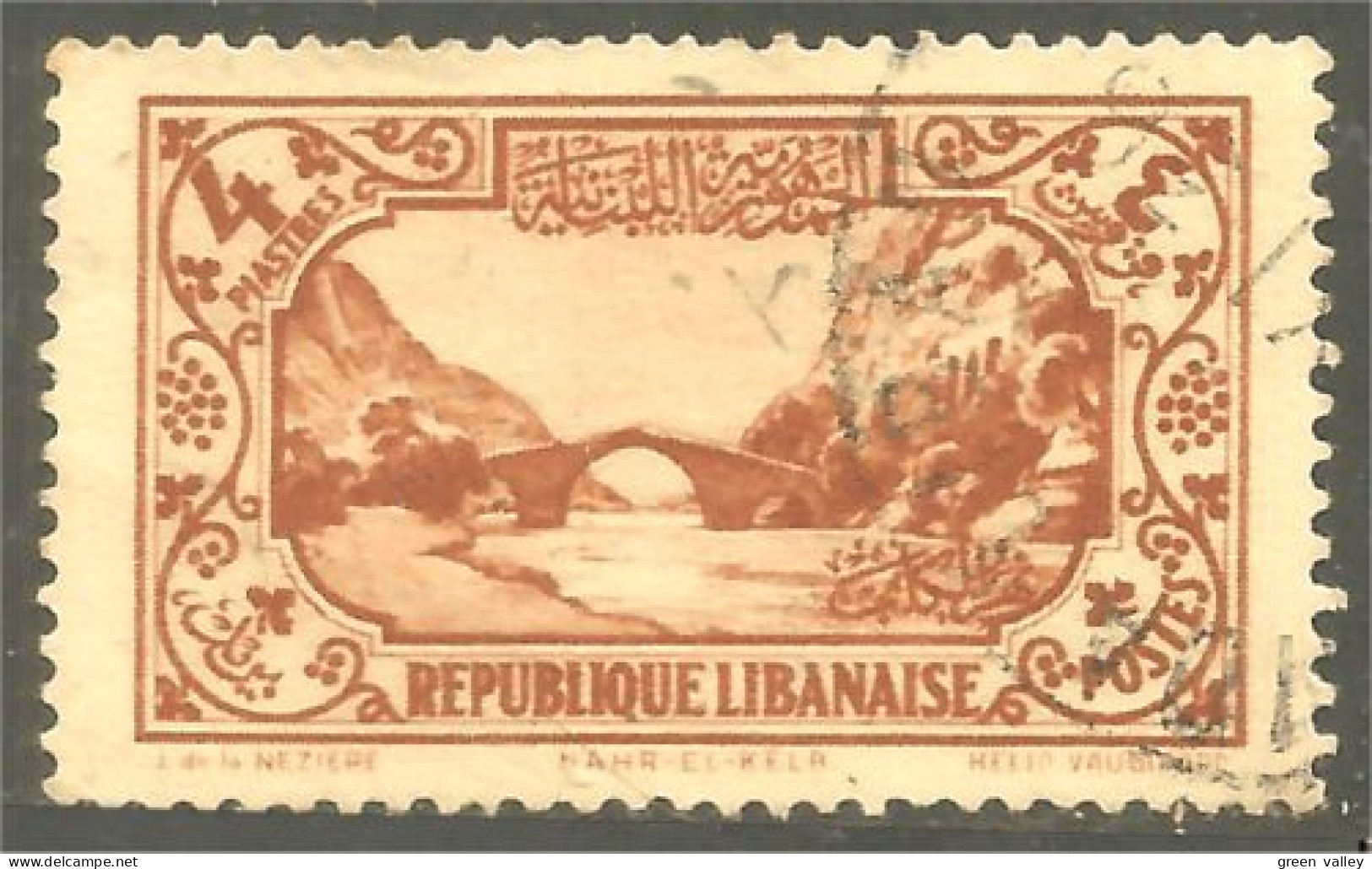 371 Grand Liban 1940 Nahr El Kelb (f3-ALA-67e) - Usati