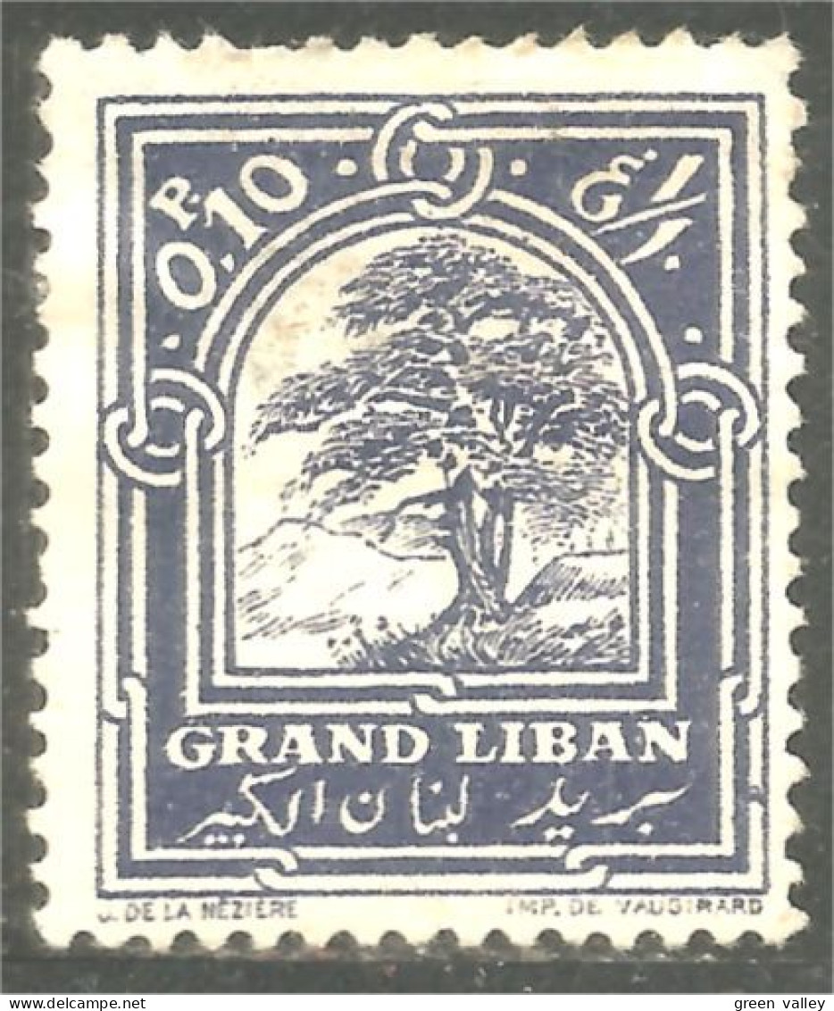 371 Grand Liban Arbre Cèdre Cedar Tree MH * Neuf (f3-ALA-36) - Used Stamps