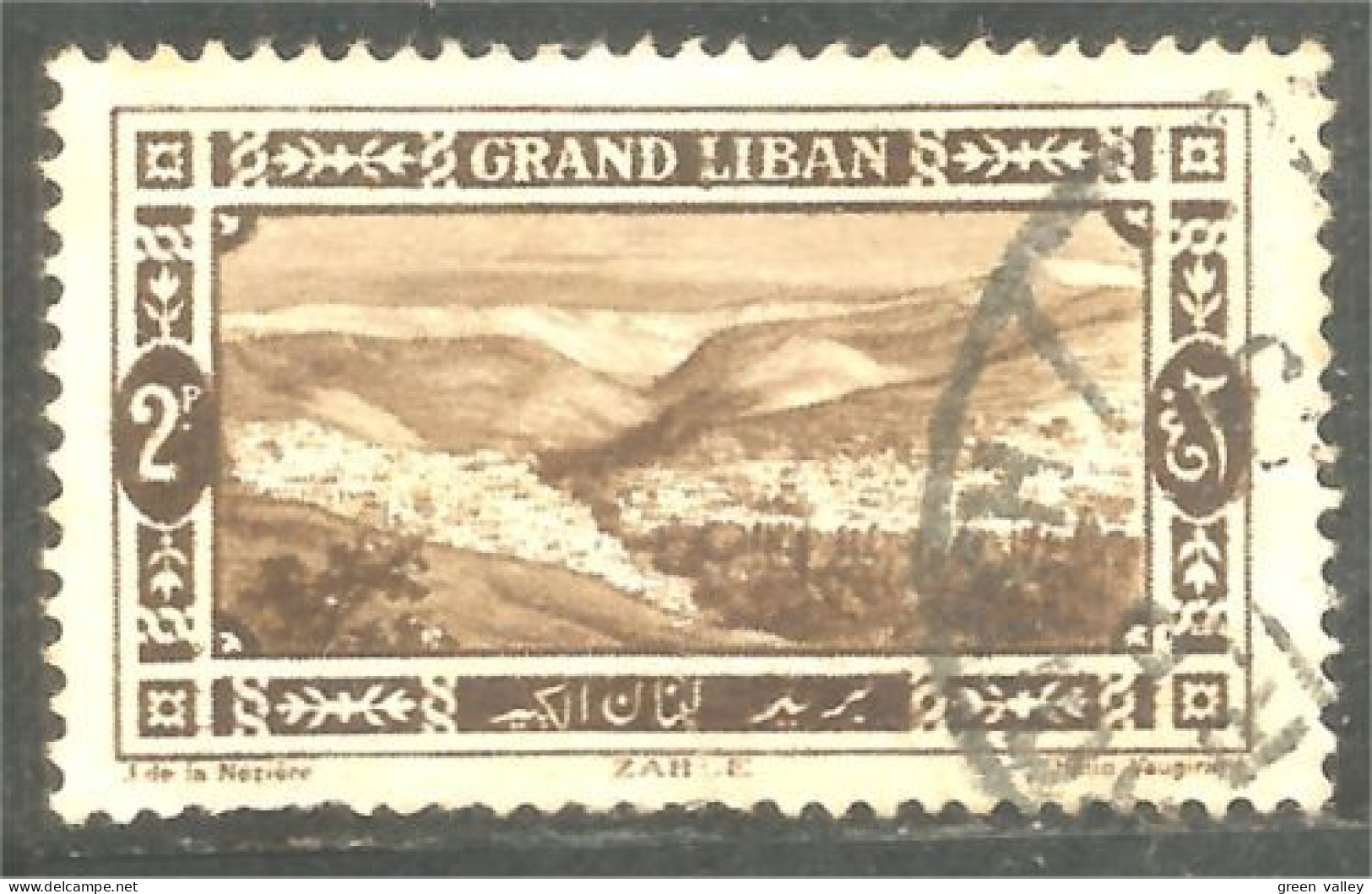 371 Grand Liban Zahlé (f3-ALA-40a) - Used Stamps