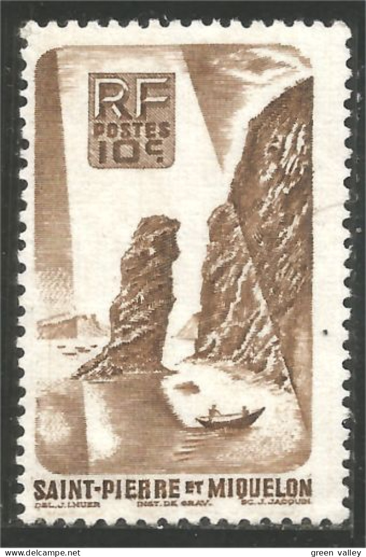 390 St-Pierre Miquelon Roc De Langlade Rock Sans Gomme (f3-SPM-151b) - Altri & Non Classificati
