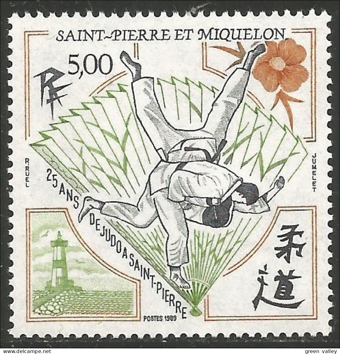 390 St-Pierre Miquelon Judo MNH ** Neuf (f3-SPM-126b) - Judo