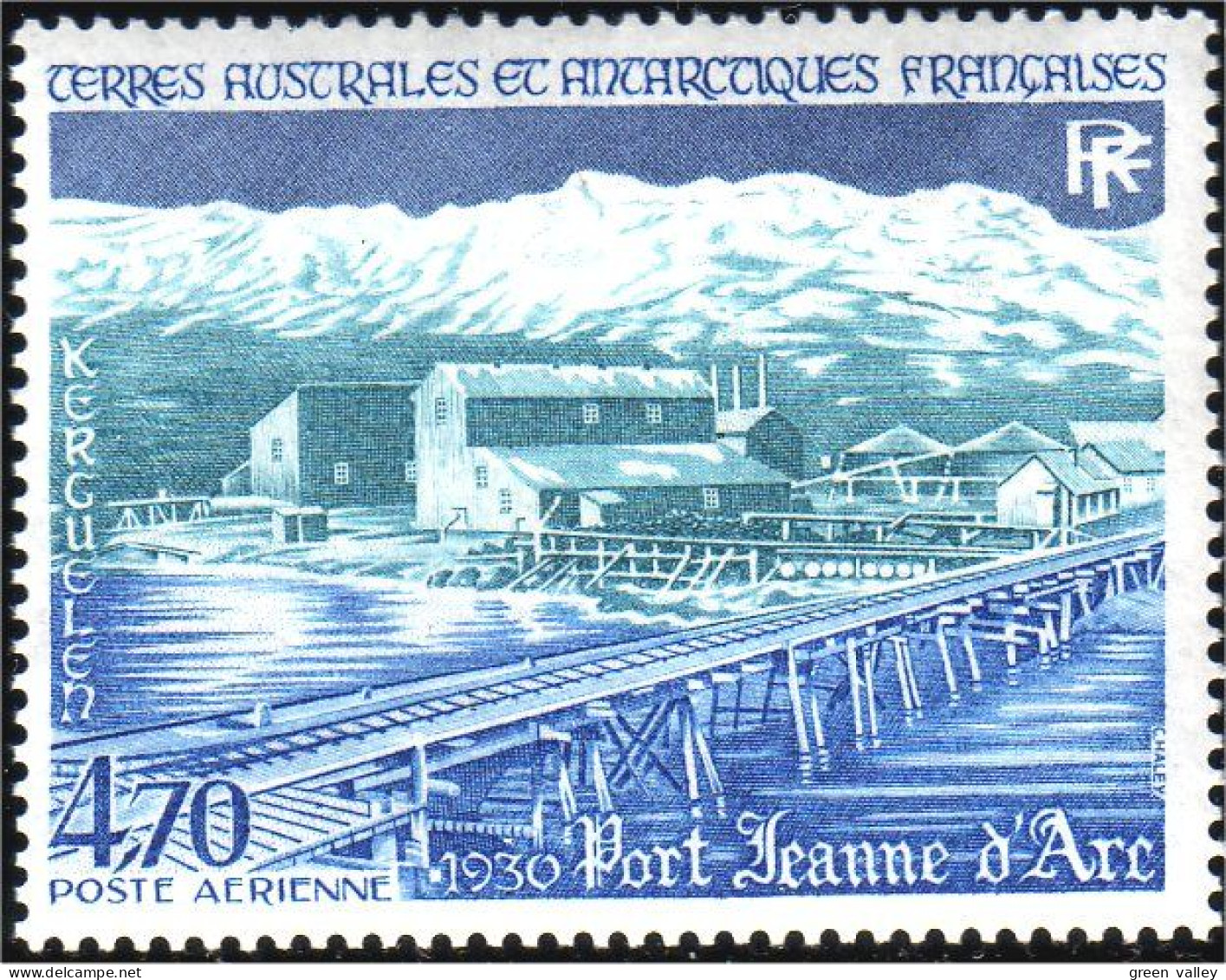 388 TAAF FSAT Pont Bridge Port Jeanne D'Arc MNH ** Neuf (f3-TAF-91c) - Bridges