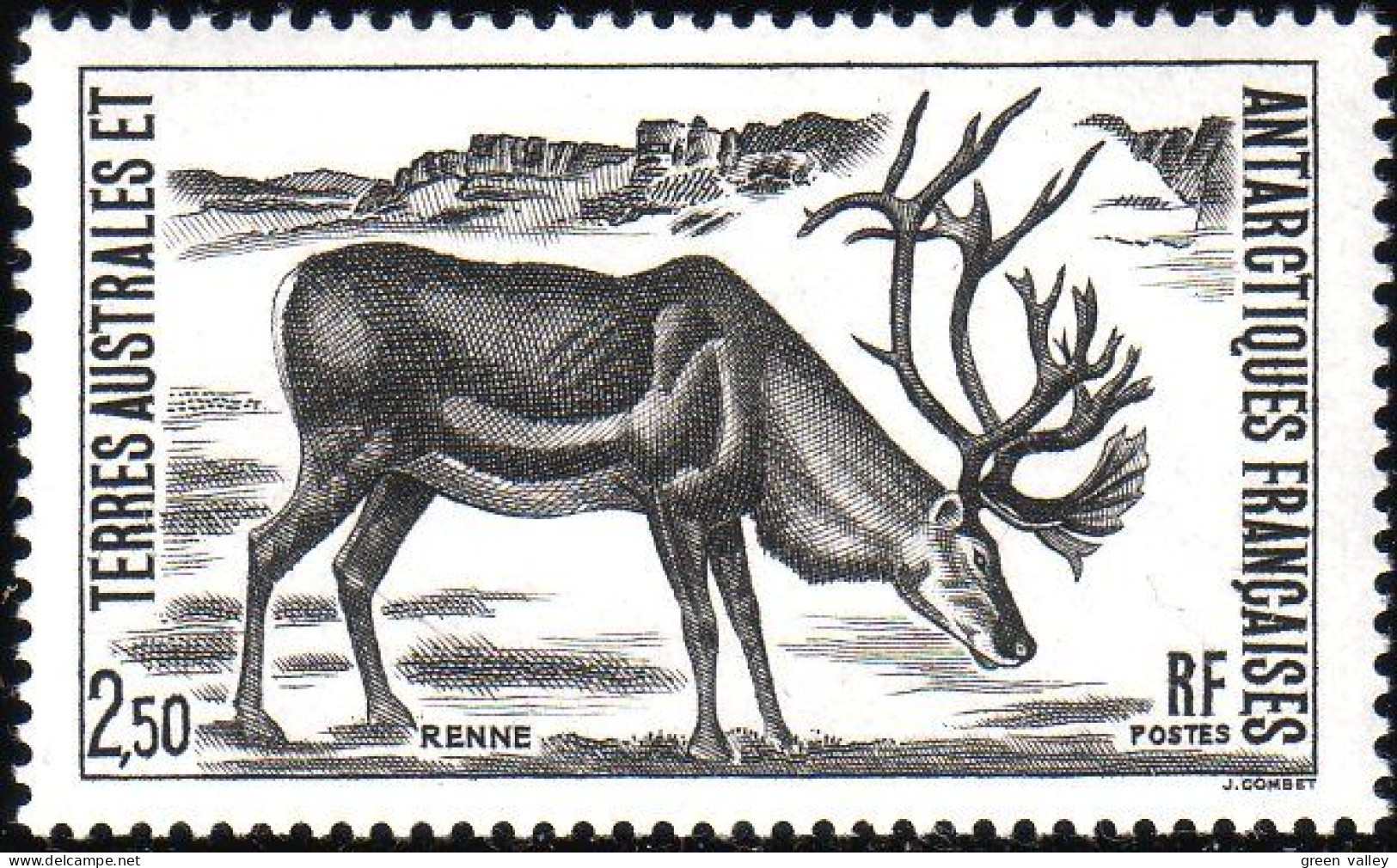 388 TAAF FSAT Renne Reindeer Caribou MNH ** Neuf (f3-TAF-46) - Ongebruikt