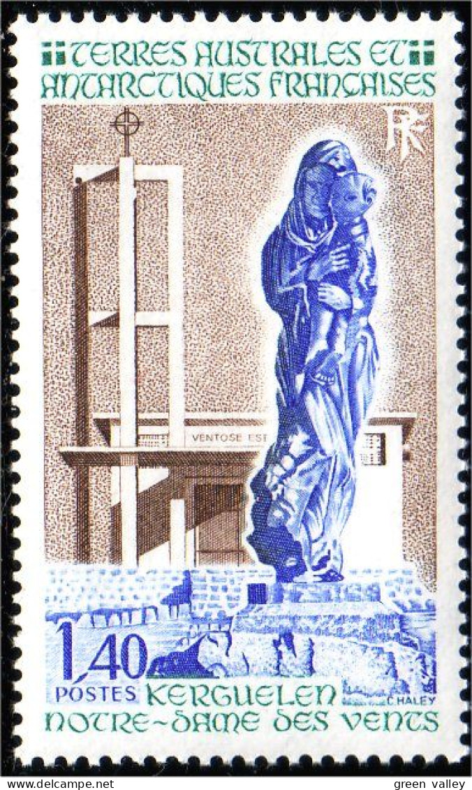 388 TAAF FSAT Chapelle Notre Dame Des Vents MNH ** Neuf (f3-TAF-34c) - Forschungsstationen