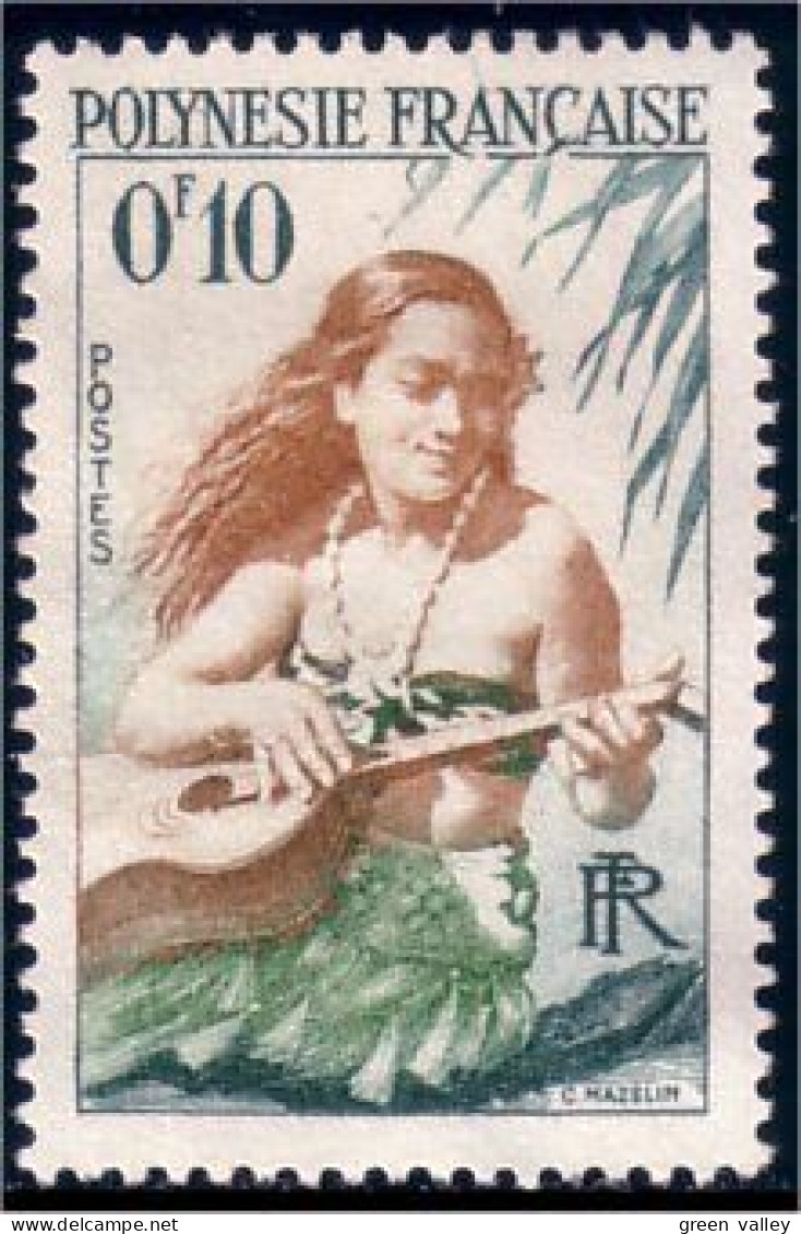 386 Polynesie Tahitienne No Gum Sans Gomme (f3-POL-14a) - Nuovi