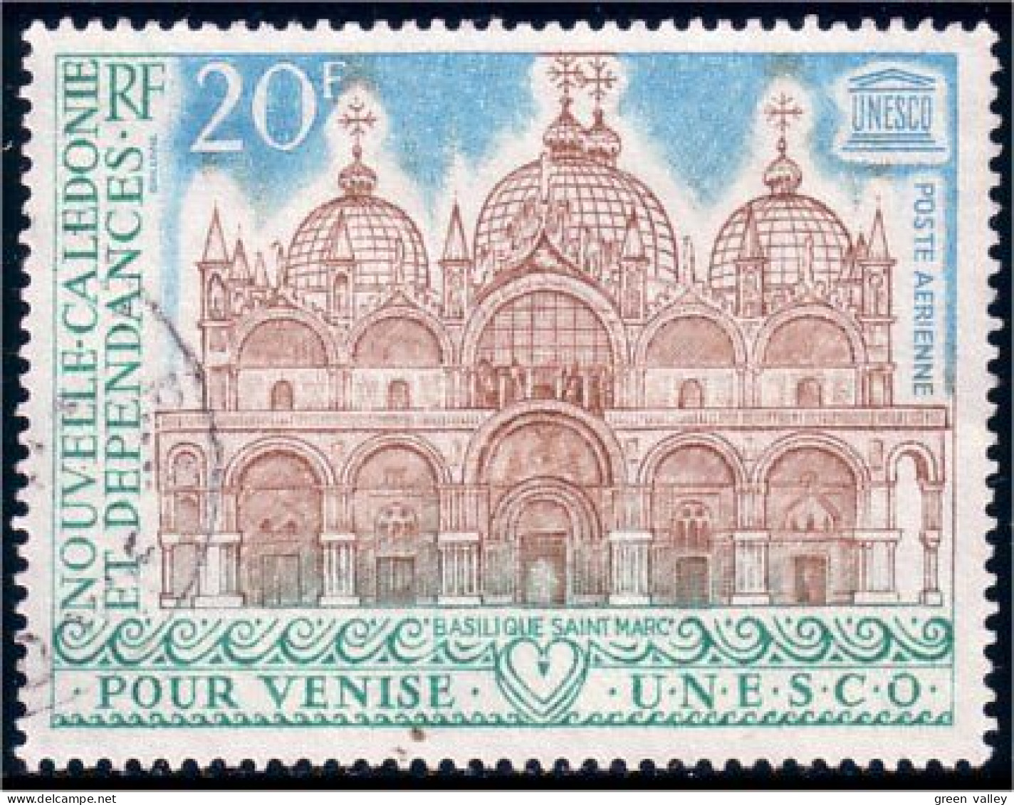 383 Nouvelle Calédonie Venise Unesco (f3-NC-36) - Used Stamps