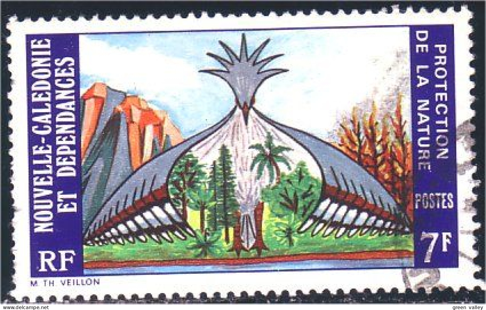383 Nouvelle Calédonie Protection Nature (f3-NC-13) - Used Stamps
