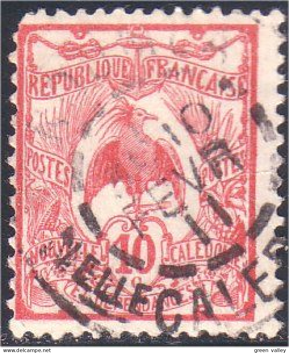 383 Nouvelle Calédonie 10c (f3-NC-7) - Used Stamps