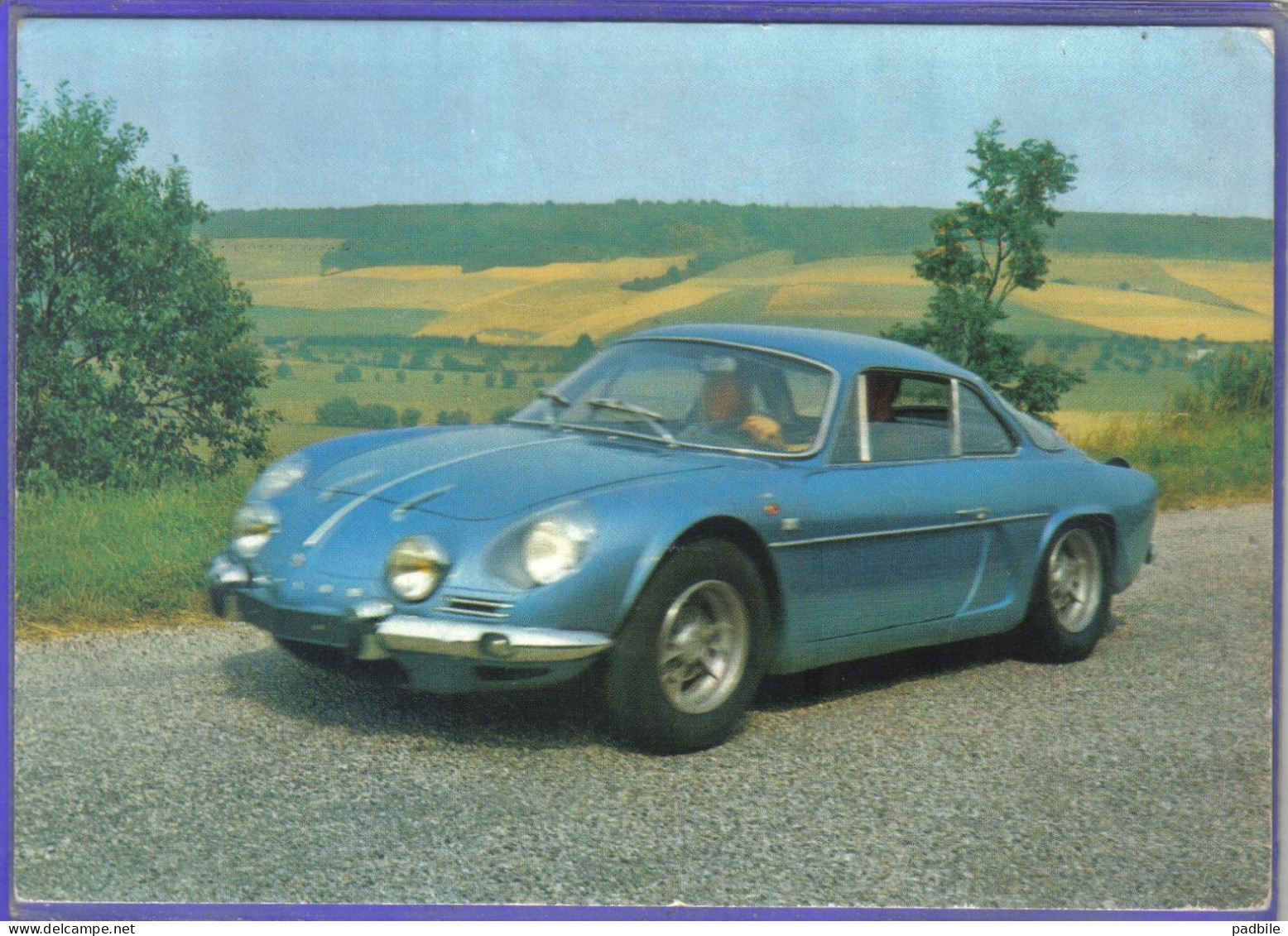 Carte Postale Automobile Alpine Renault GT4    Très Beau Plan - Le Mans