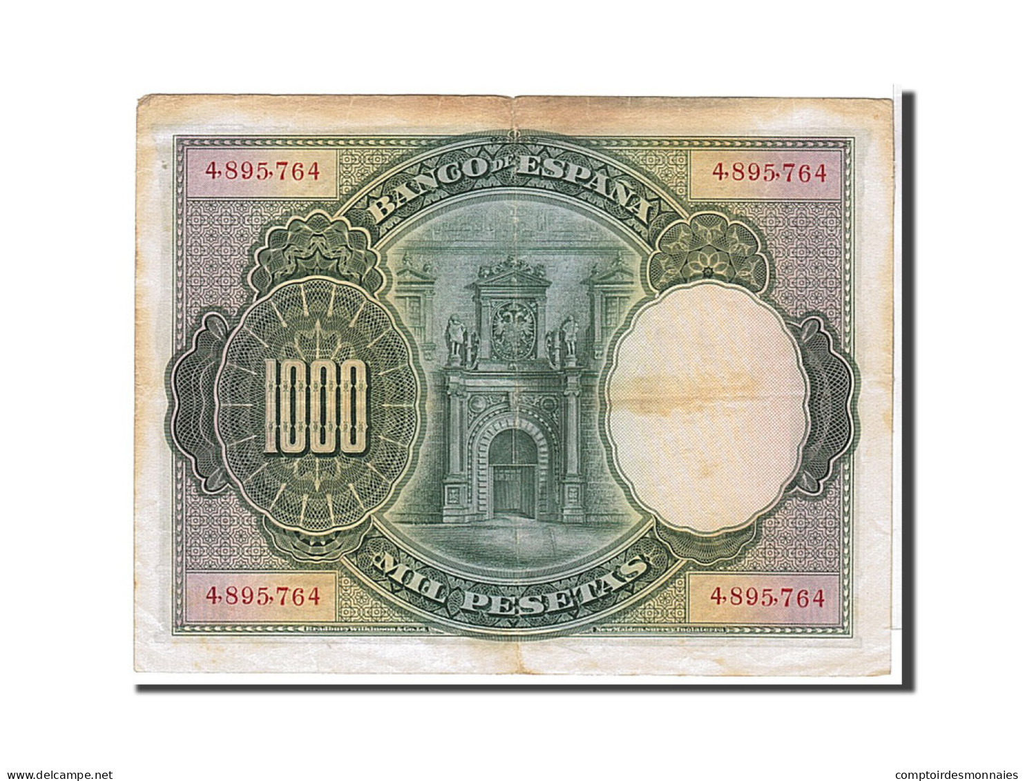 Billet, Espagne, 1000 Pesetas, 1925, 1925-07-01, KM:70c, TTB - 1000 Peseten