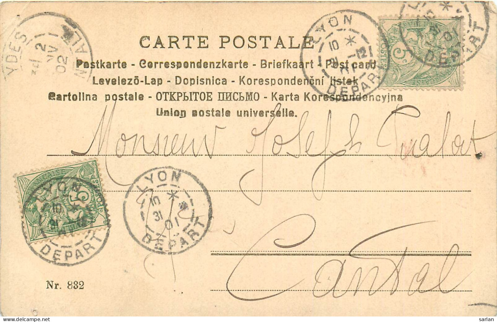  Carte Fantaisie , Patinage, * 519 18 - Kunstschaatsen