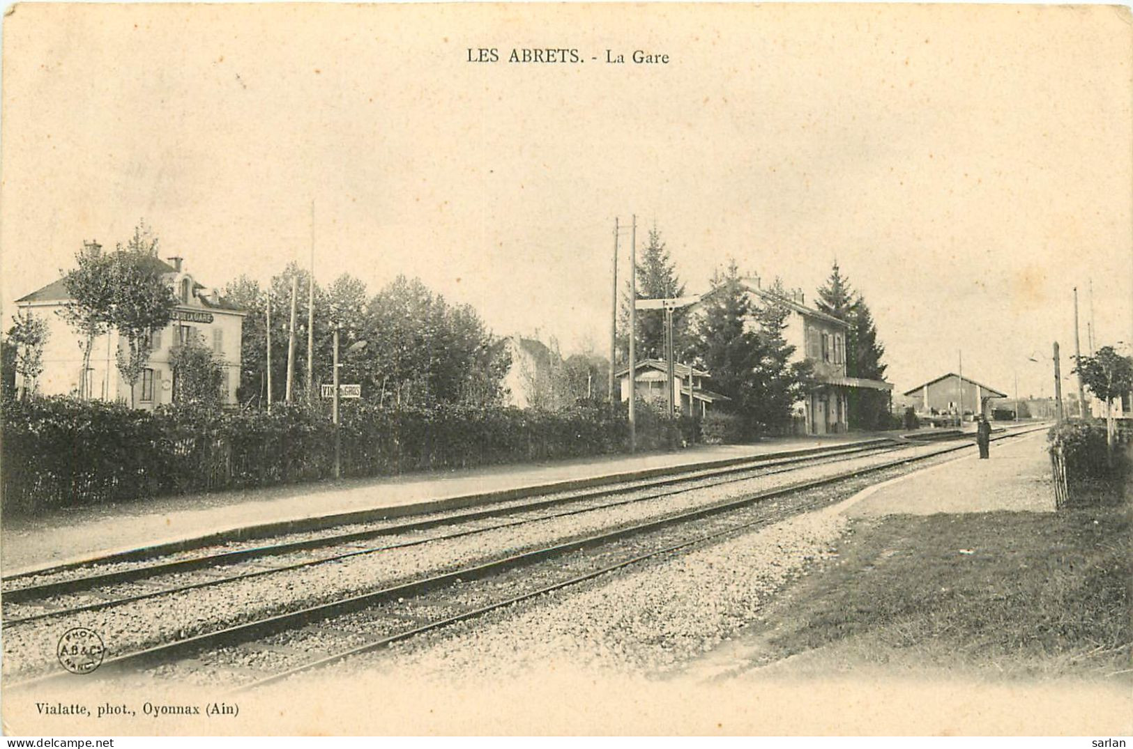 03 , LES ABRETS , La Gare , * 520 91 - Les Abrets