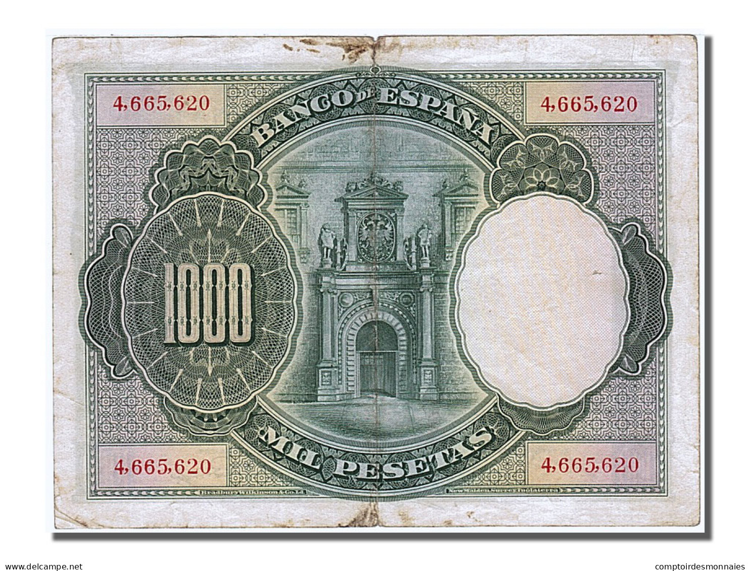 Billet, Espagne, 1000 Pesetas, 1925, 1925-07-01, KM:70c, TTB+ - 1000 Peseten