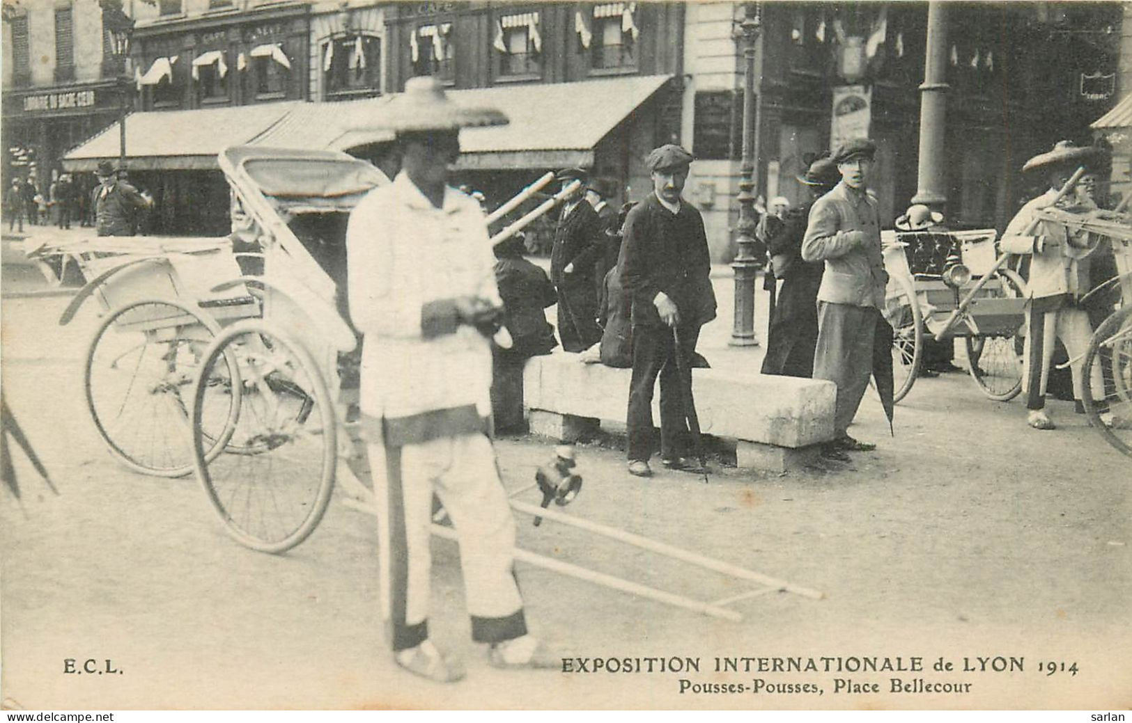 69 , LYON 2° Arr , Place Bellecourt , Exposition International 1914 , * 521 60 - Lyon 2