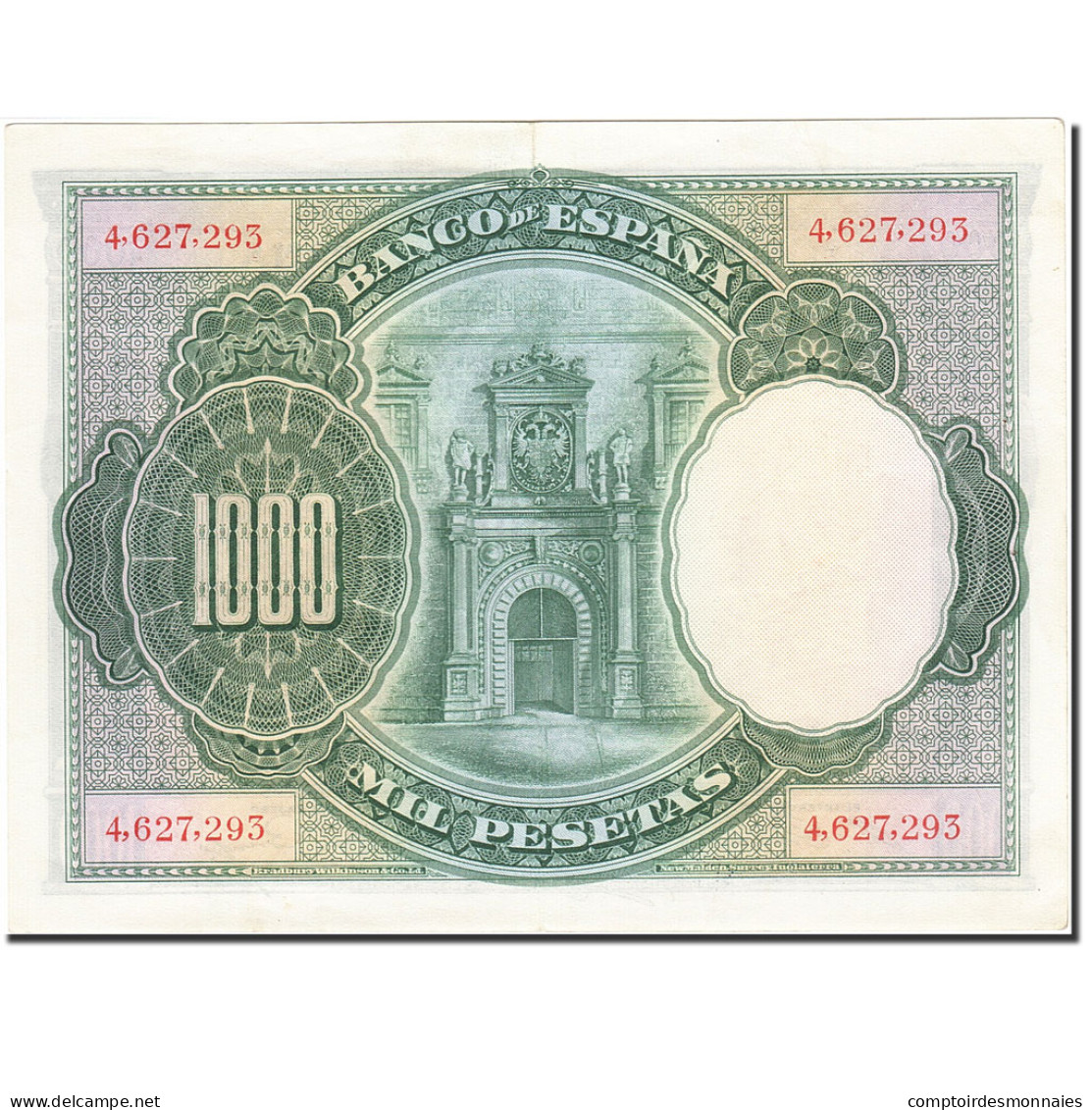 Billet, Espagne, 1000 Pesetas, 1925, 1925-07-01, KM:70c, TTB+ - 1000 Peseten