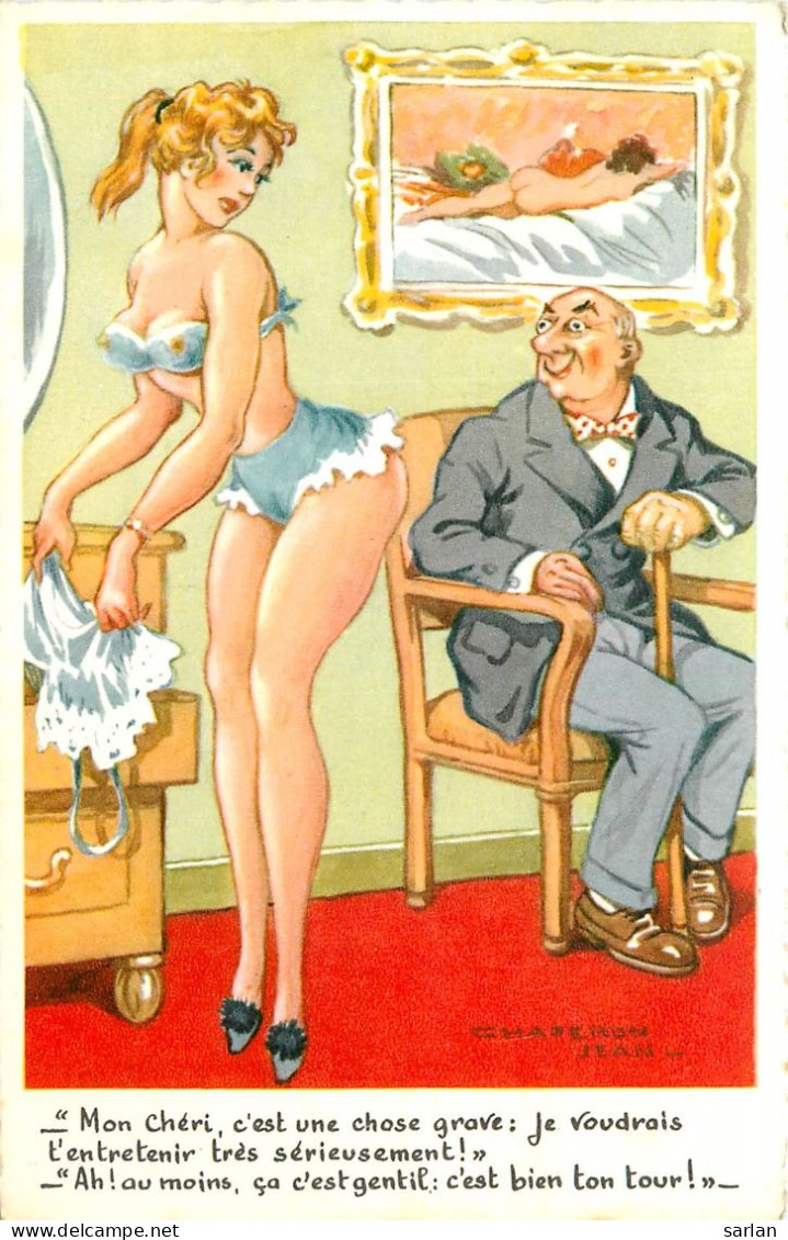 Illustration De Jean CHAPERON , Carte Humoristique , Erotique, * 522 62 - Chaperon, Jean