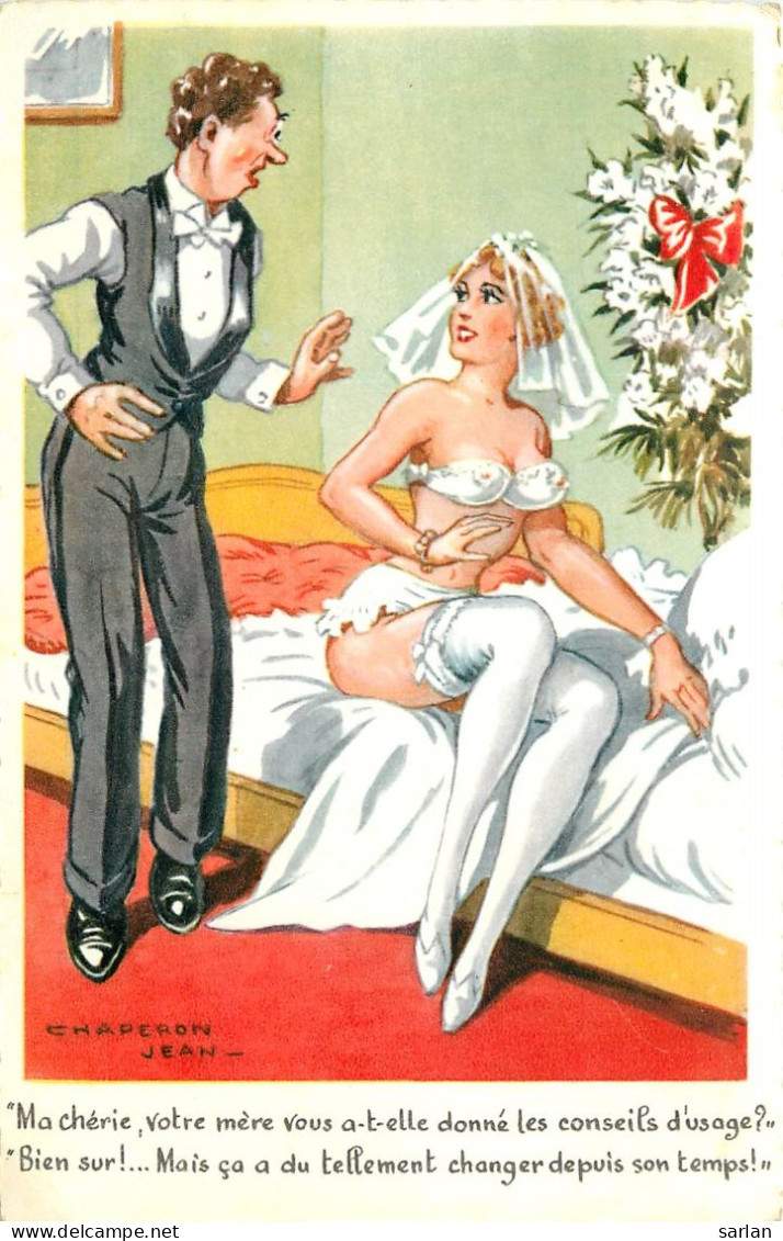 Illustration De Jean CHAPERON , Carte Humoristique , Erotique, * 522 63 - Chaperon, Jean