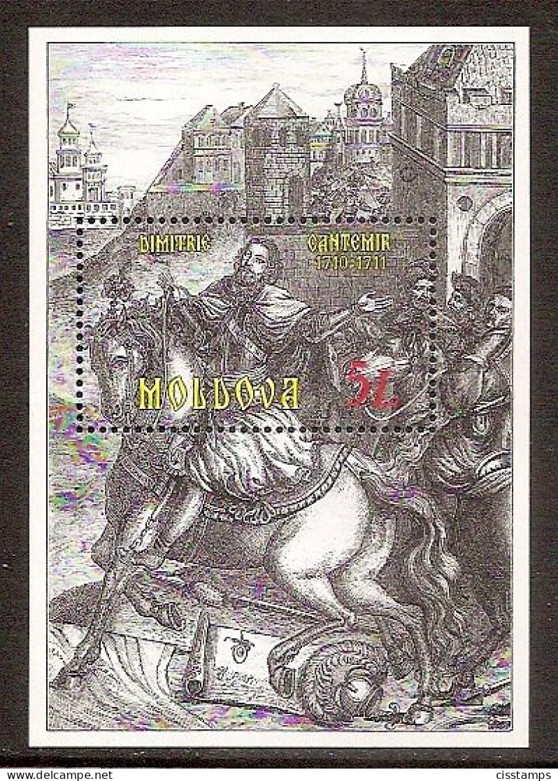 MOLDOVA 2001●Persons●Rider On The Horse●●Personlichkeiten●Reiter Auf Dem Pferd /MiBl 25 MNH - Paarden