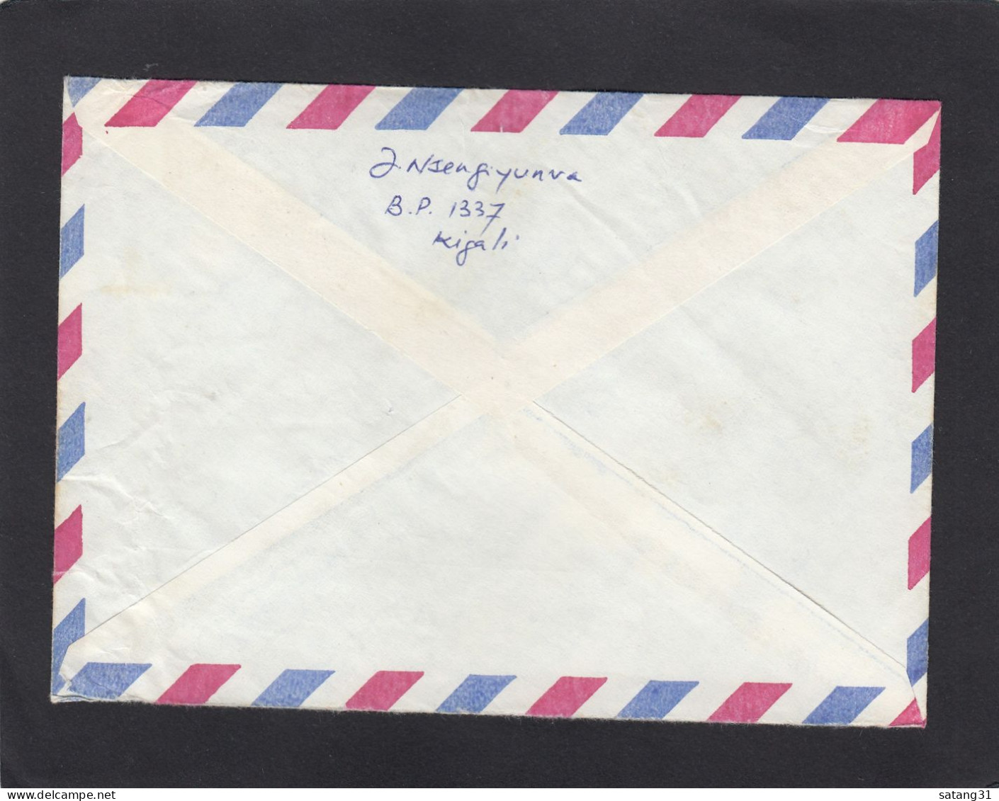 LETTRE AVEC TIMBRES "TELECOM/SINGE". - Lettres & Documents