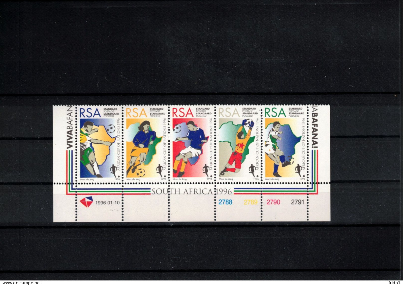 South Africa 1996 Football - Africa Cup Of Nations Postfrisch / MNH - Copa Africana De Naciones