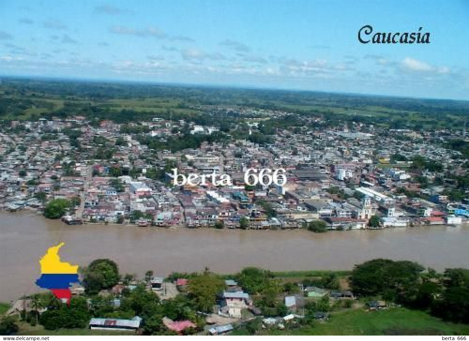 Colombia Caucasia Aerial View New Postcard - Kolumbien