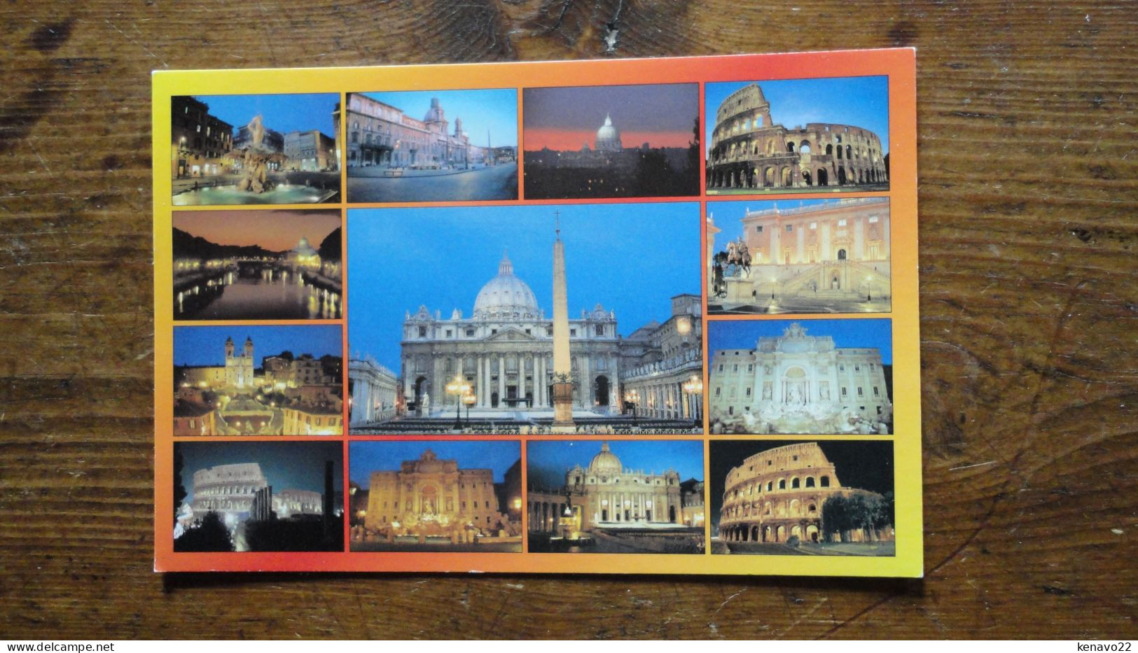 Italie , Roma , Multi-vues - Tarjetas Panorámicas