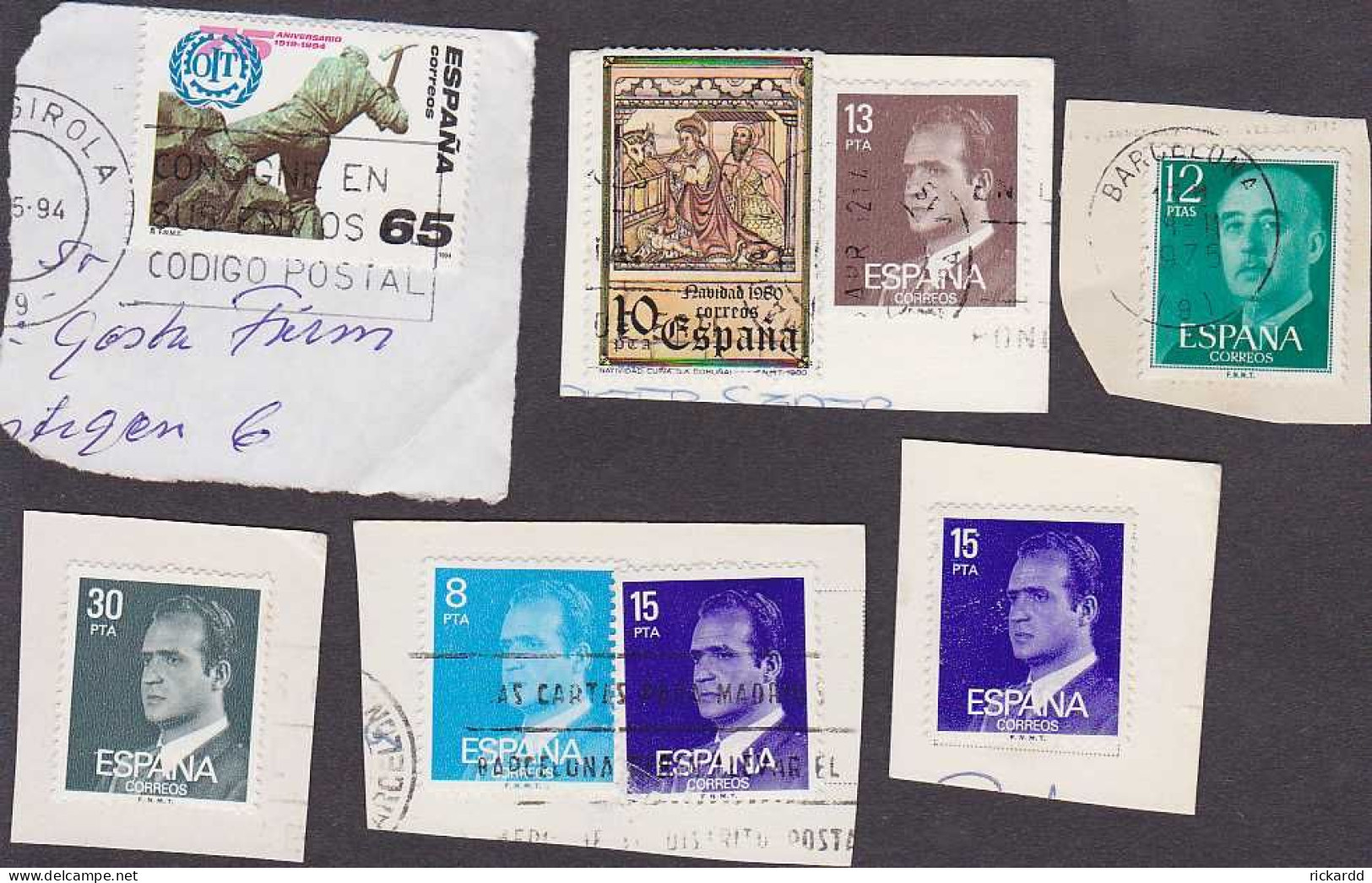 Some Stamps From Spain - Gebruikt