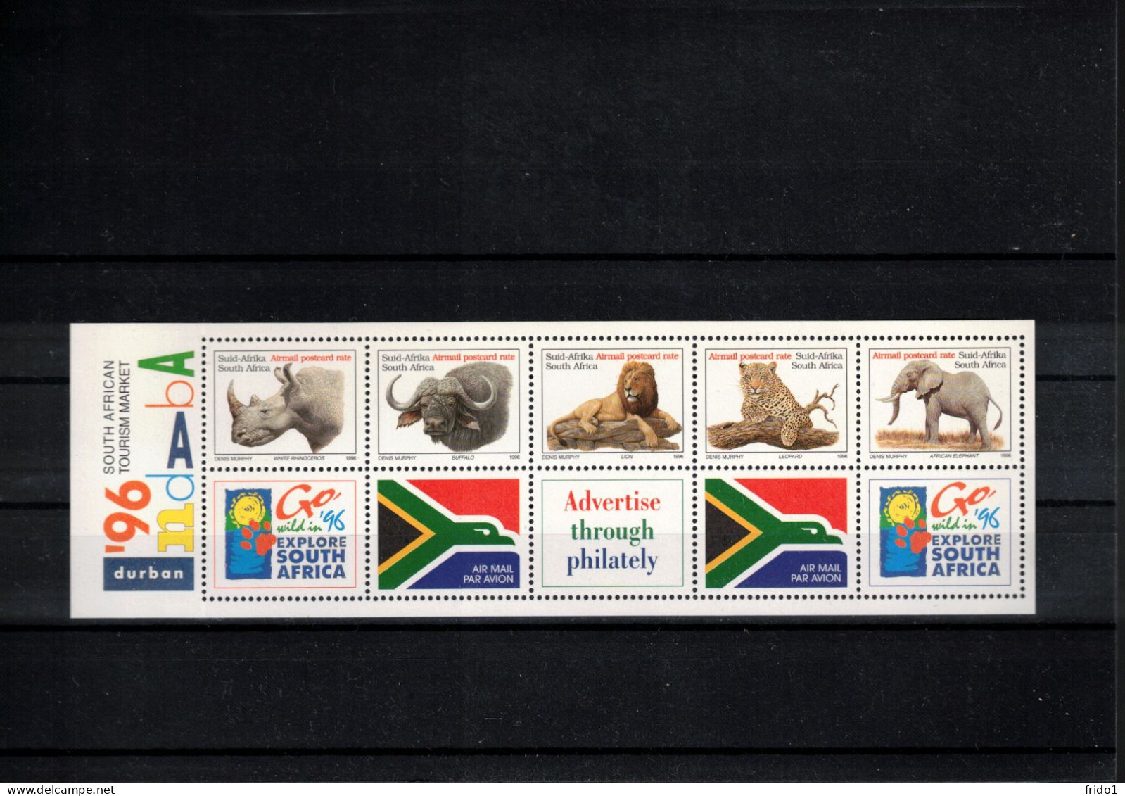 South Africa 1996 Animals + Advertisement Labels Postfrisch / MNH - Ongebruikt