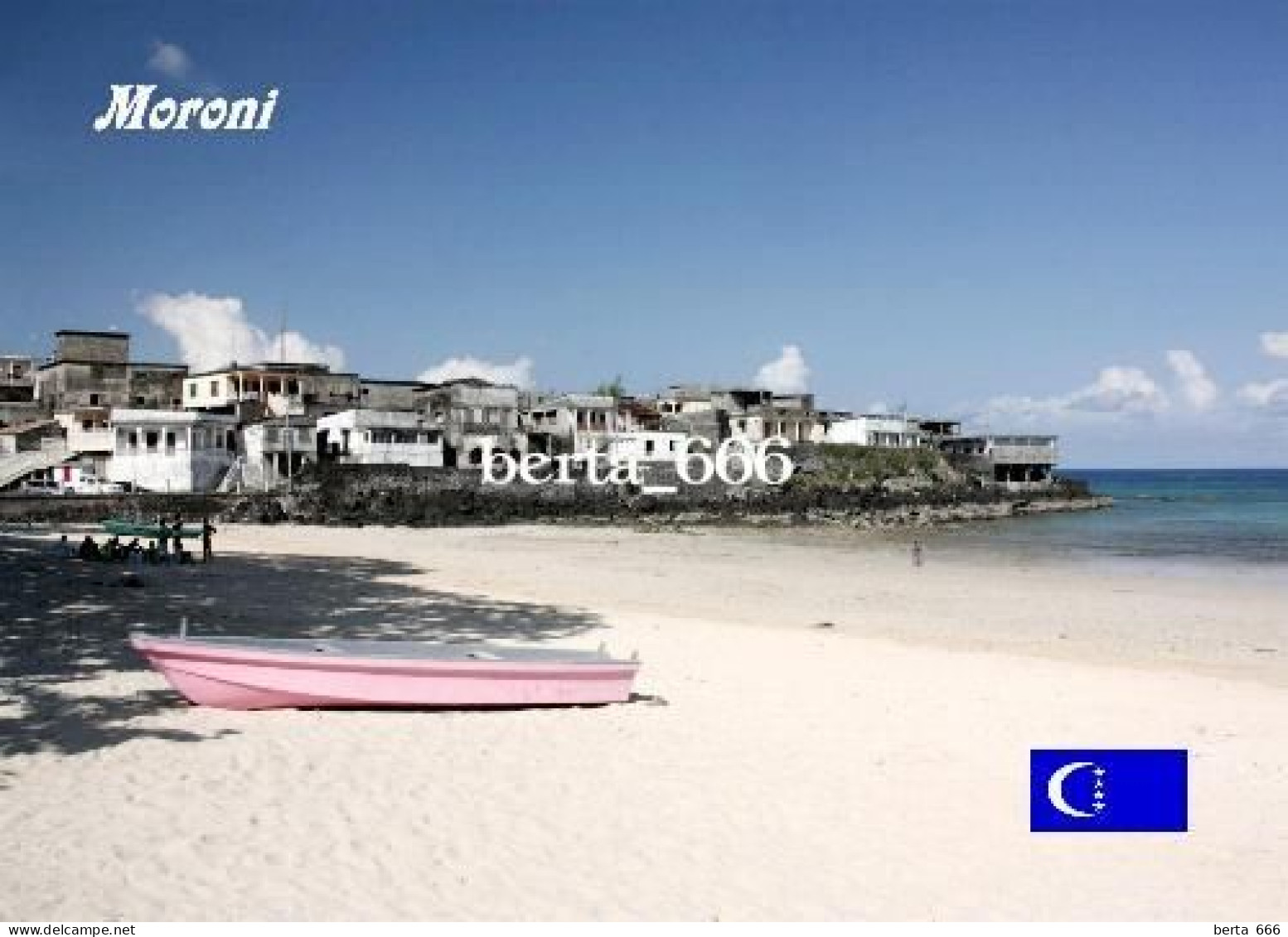 Comoros Islands Moroni Beach Comores New Postcard - Comorre