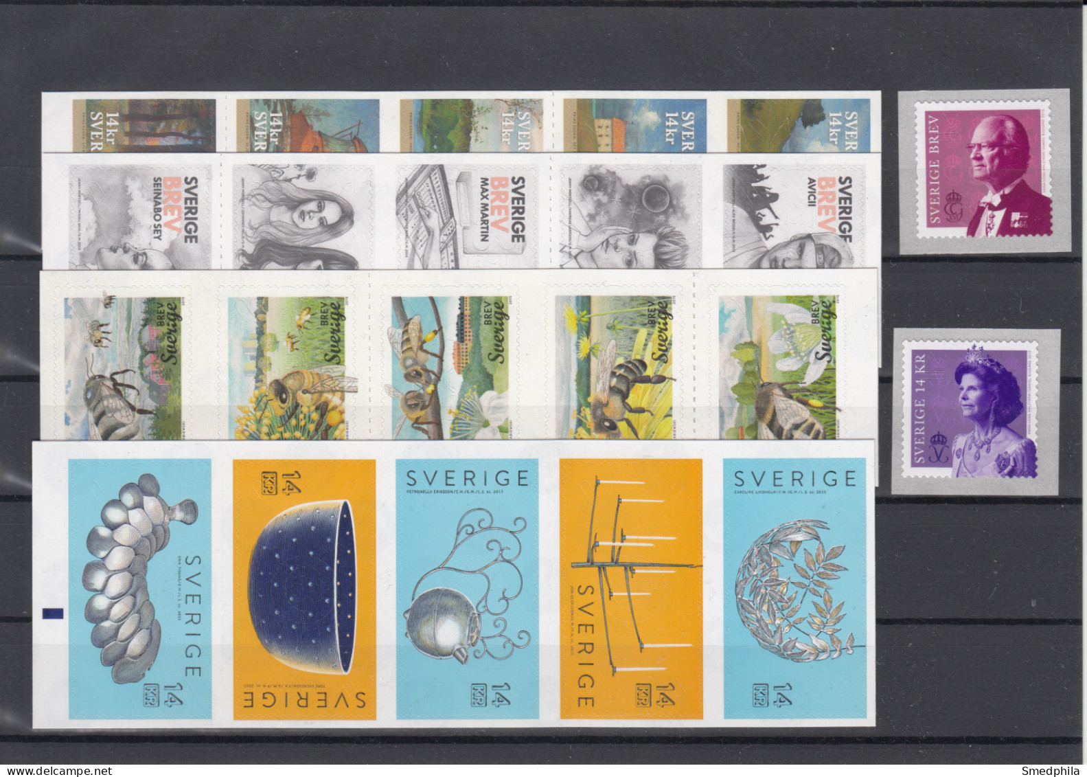 Sweden 2015 - Full Year MNH ** - Années Complètes