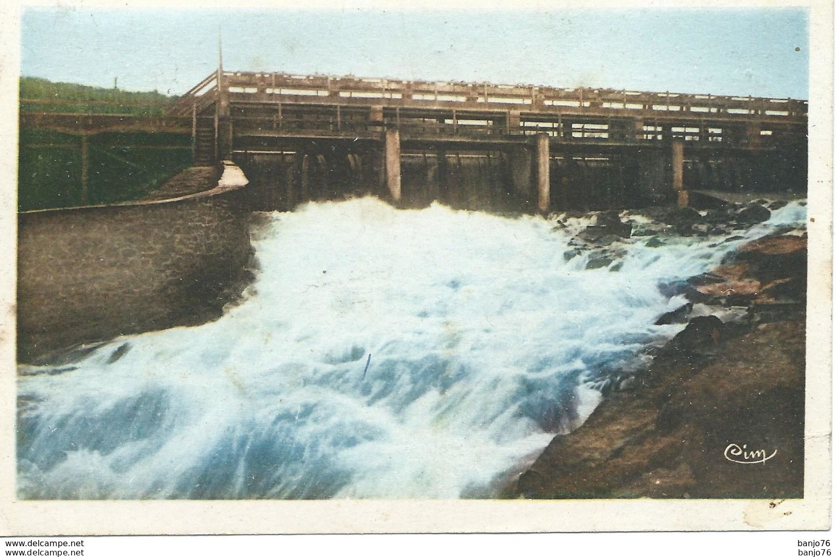 Ducey (50) - Barrage De La Roche Qui Boit - Vannes En Action - Ducey