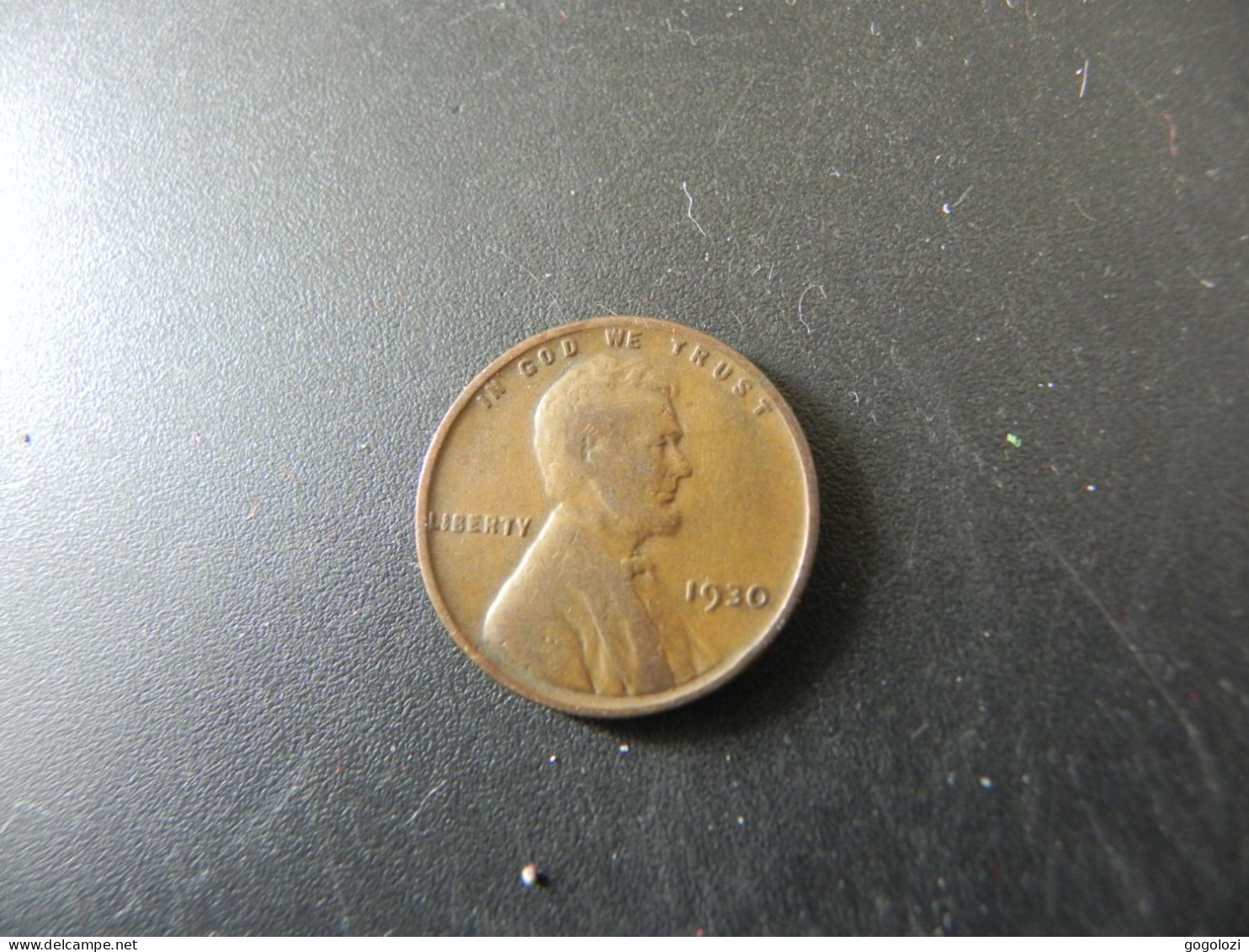 USA 1 Cent 1930 - 1909-1958: Lincoln, Wheat Ears Reverse
