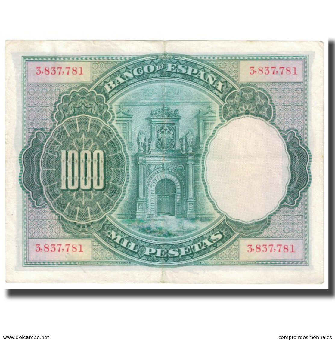 Billet, Espagne, 1000 Pesetas, 1925, 1925-07-01, KM:70a, TTB - 1000 Peseten