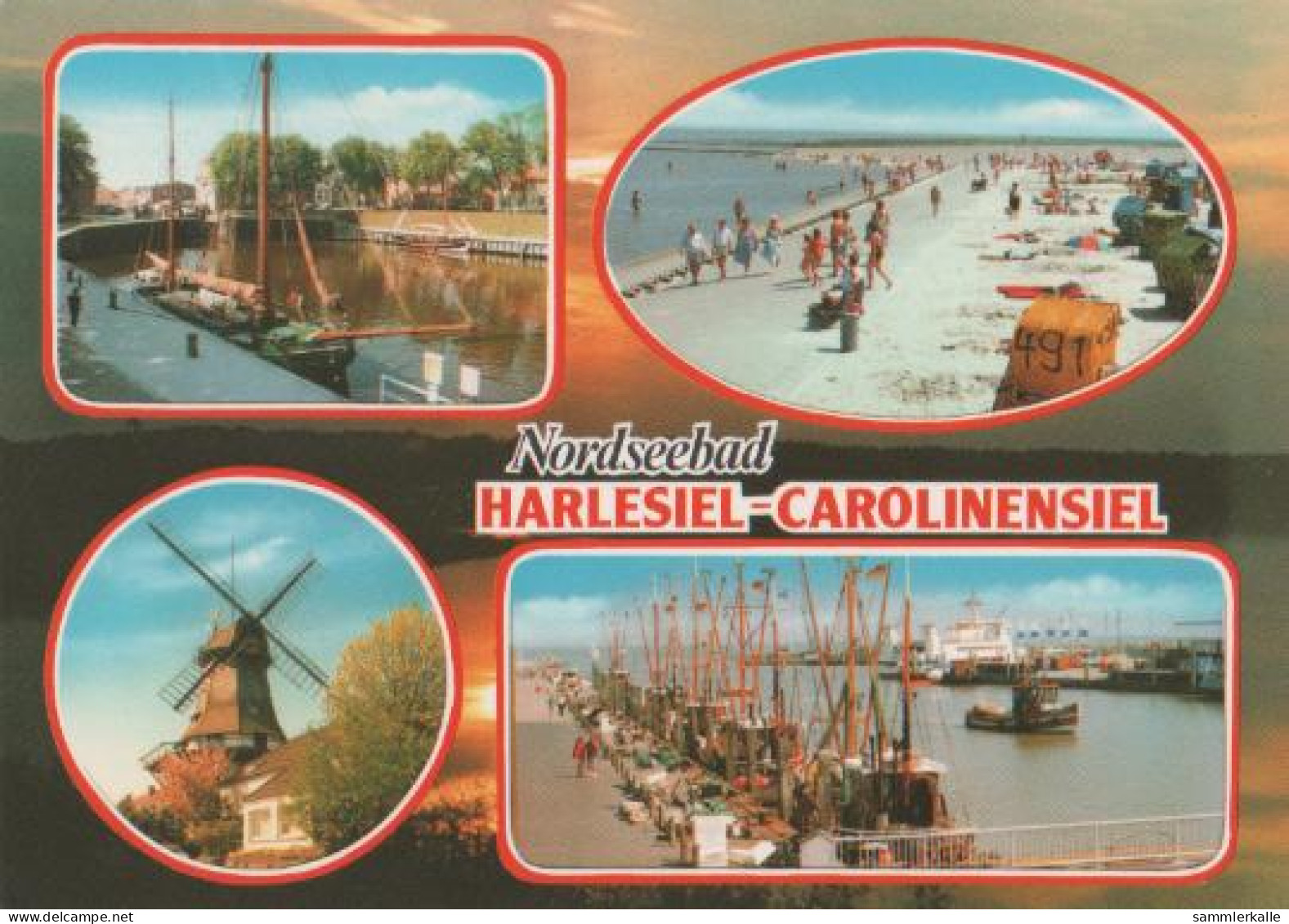 20166 - Wittmund - Nordseebad Harlesiel-Carolinensiel - 1992 - Weinheim