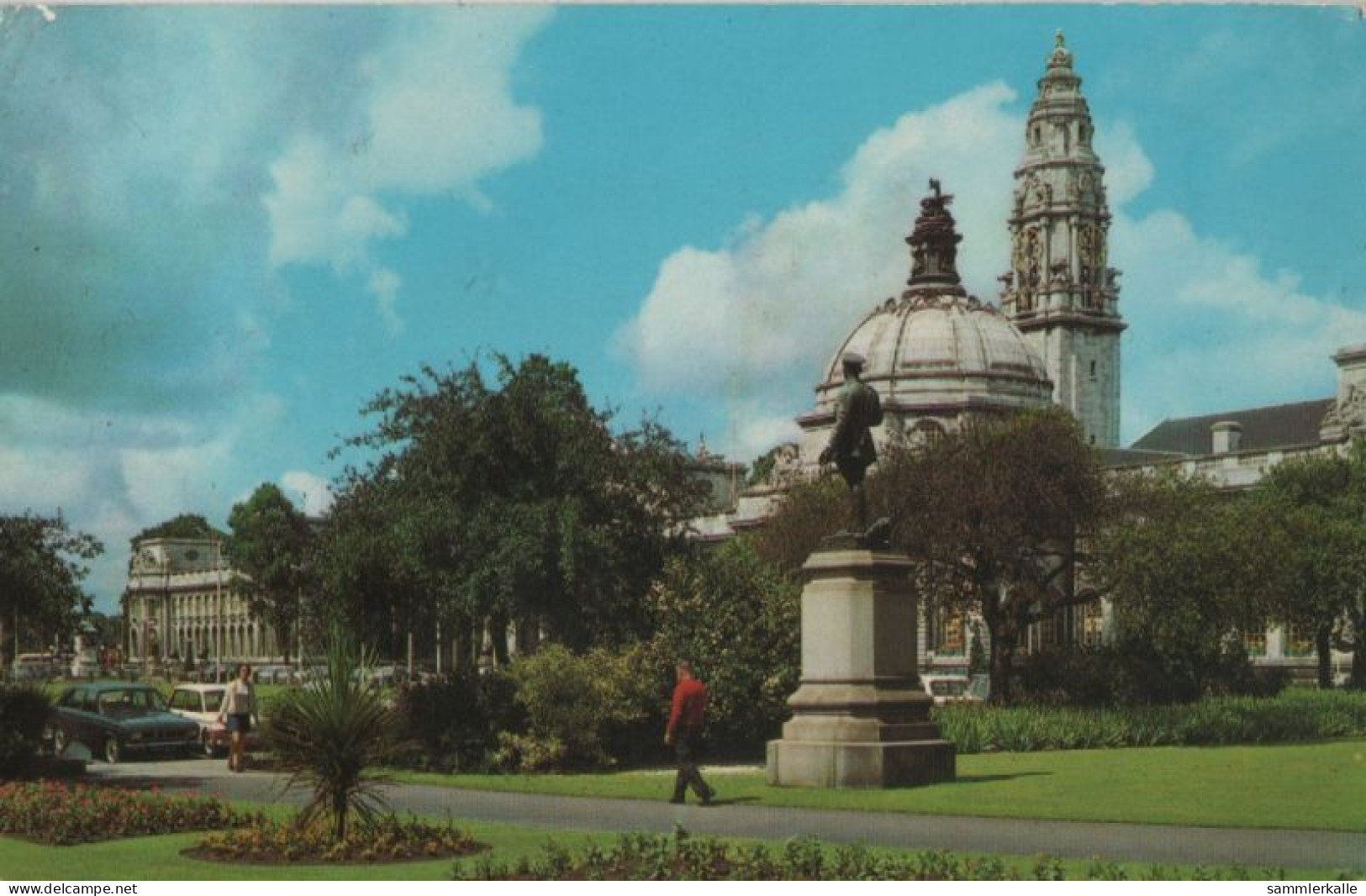92762 - Grossbritannien - Cardiff - City Hall - 1970 - Glamorgan