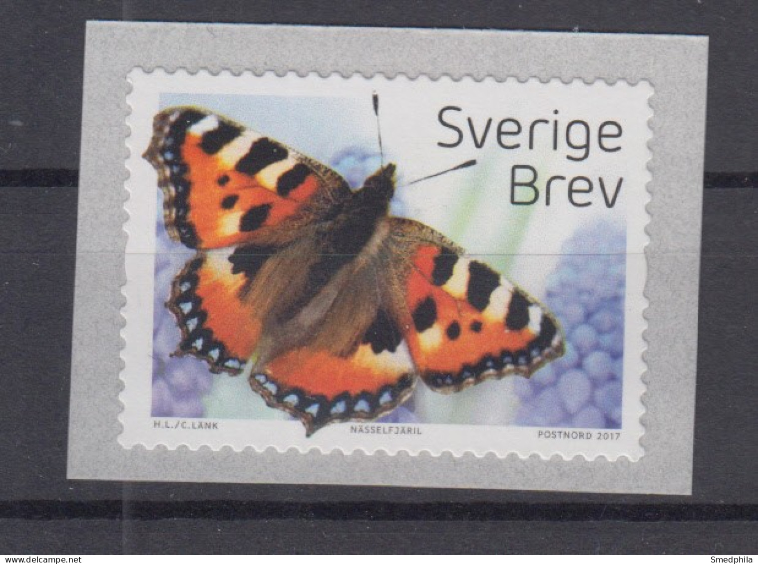 Sweden 2017 - Butterflies MNH ** - Neufs