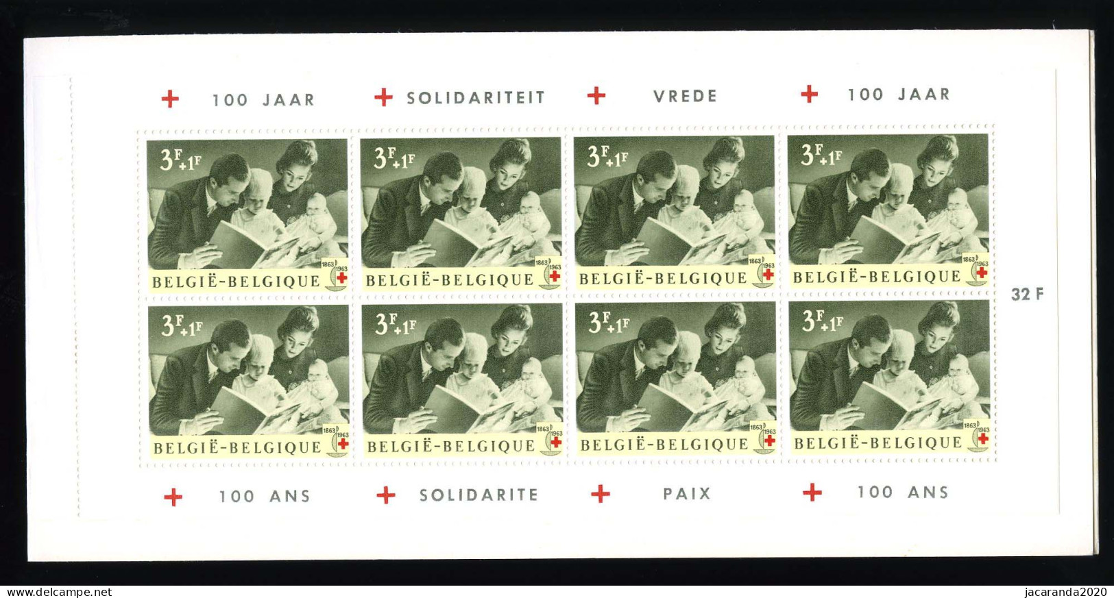 België 1267B-V ** - Traan - Larme - 1961-1990